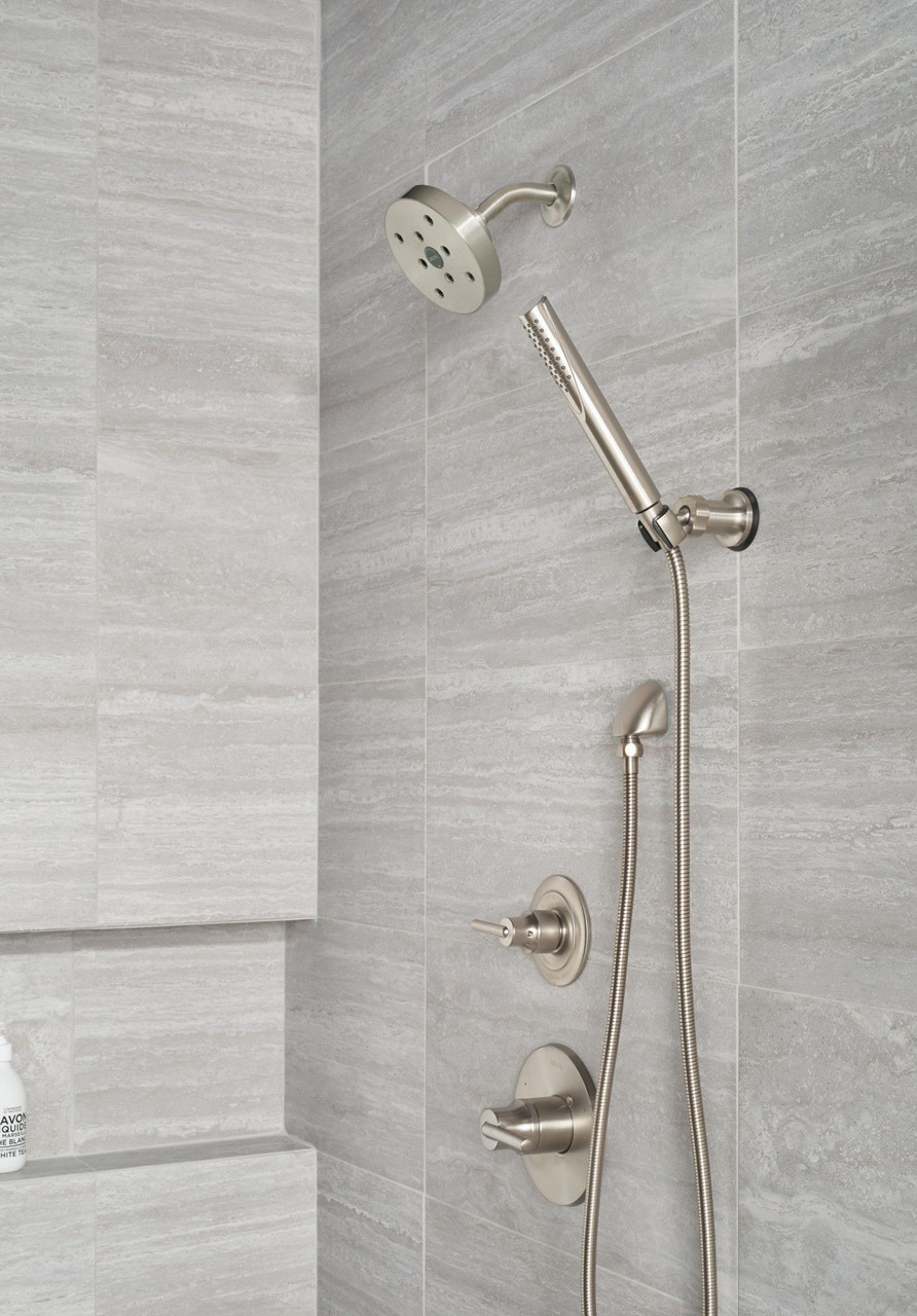 Delta 50560-SS-PR Universal Showering Components Wall Elbow for Hand Shower, Lumicoat Stainless