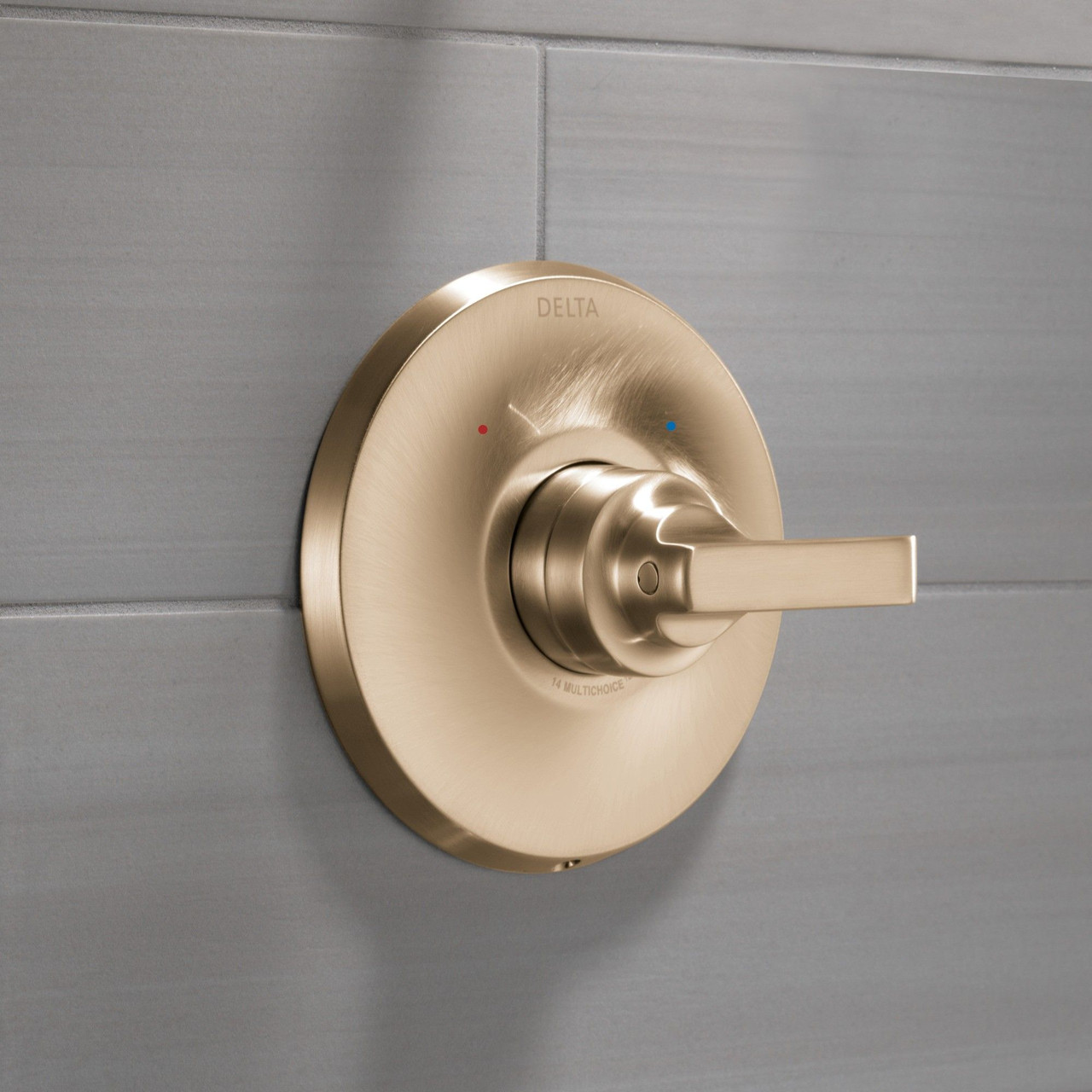 Delta T14089-CZ-PR Tetra 14 Series Valve Only Trim, Lumicoat Champagne Bronze