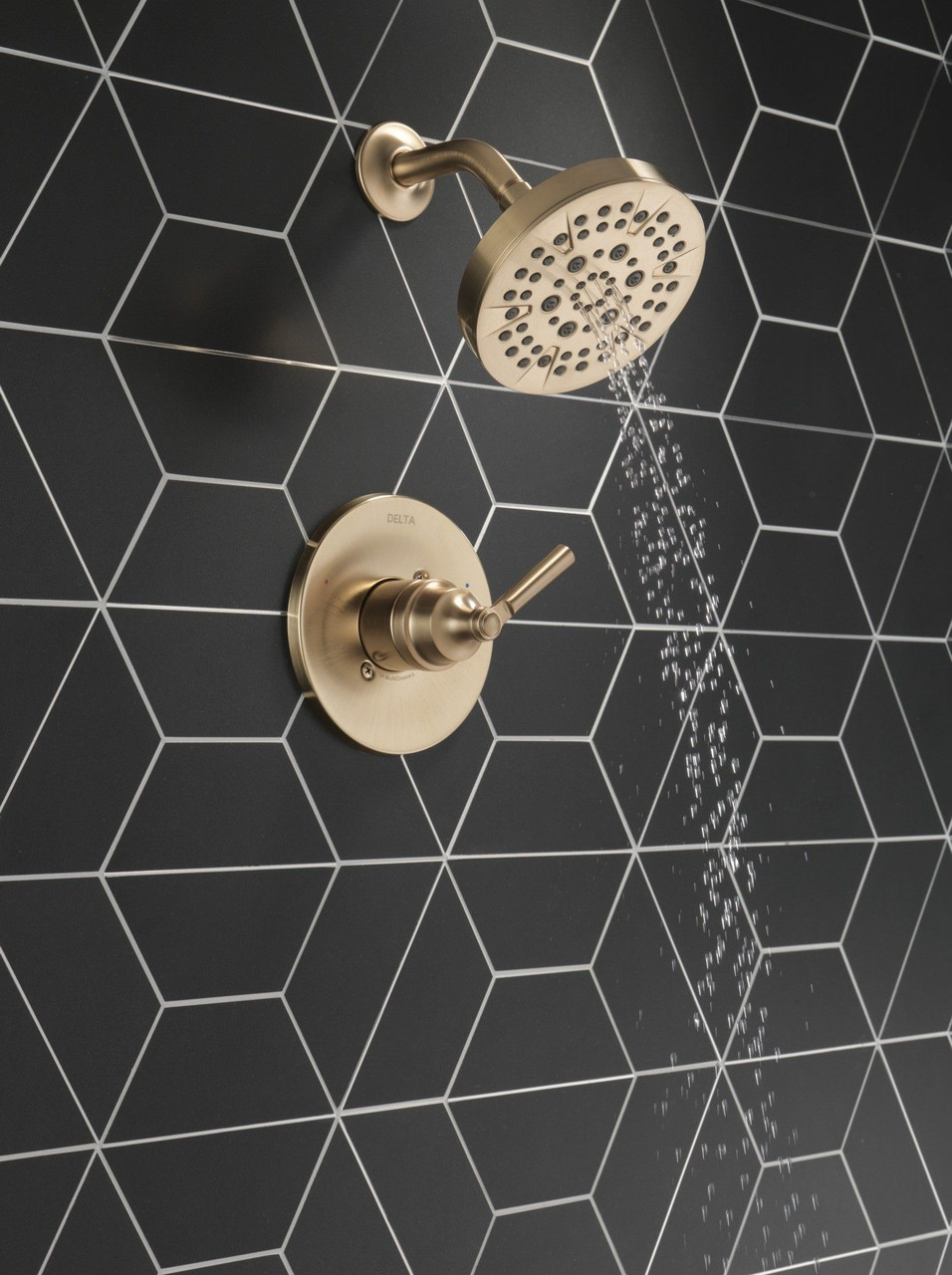 Delta T14235-CZ SAYLOR Monitor 14 Series Shower Trim, Champagne Bronze