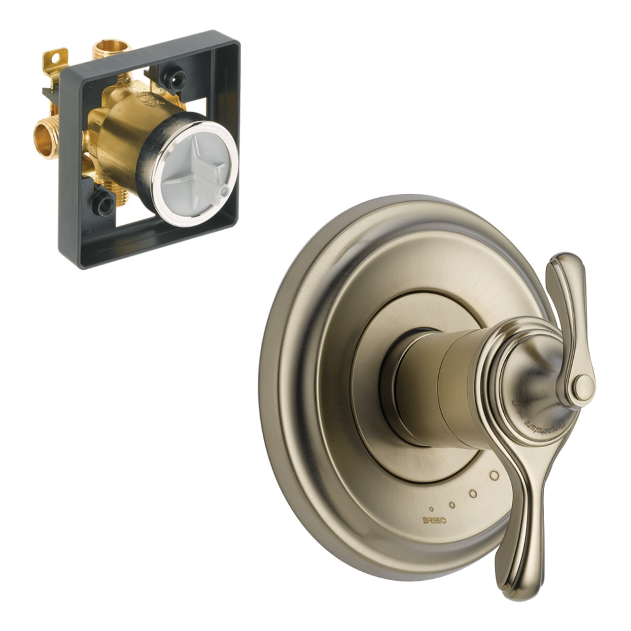 Brizo KS60085-R-BN Shower Trim Kit in Brushed Nickel