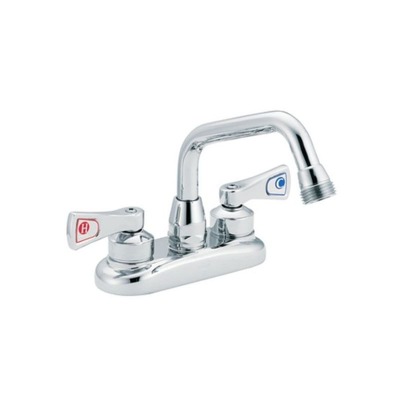 Double Handle Utility Faucet in Chrome