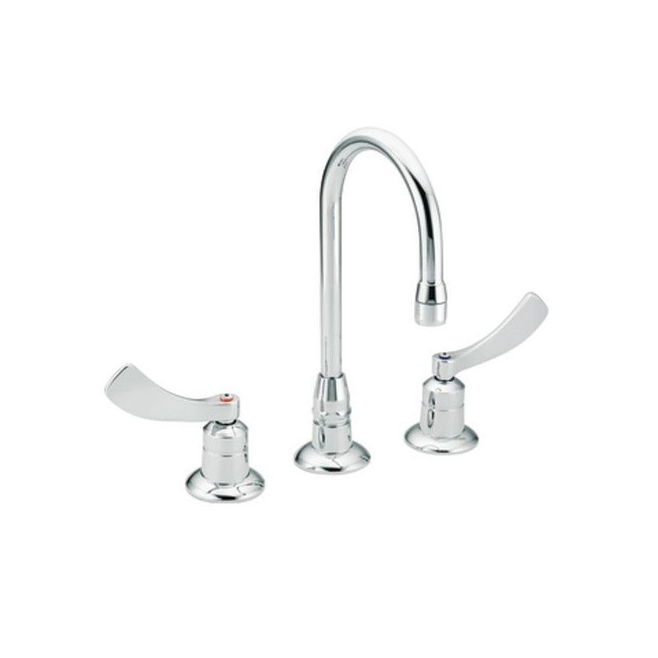 Double Handle Widespread Bathroom Faucet in Chrome