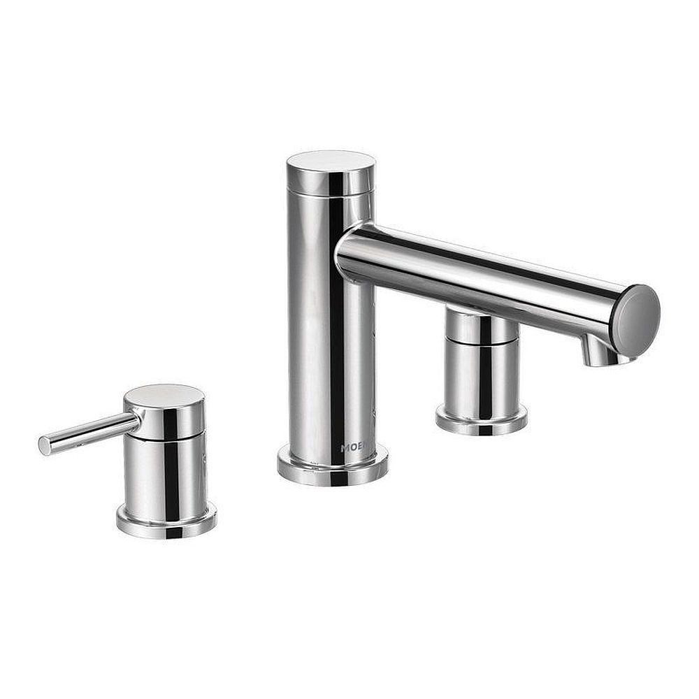 Moen T393 Deck Mounted Tub Filler in Chrome
