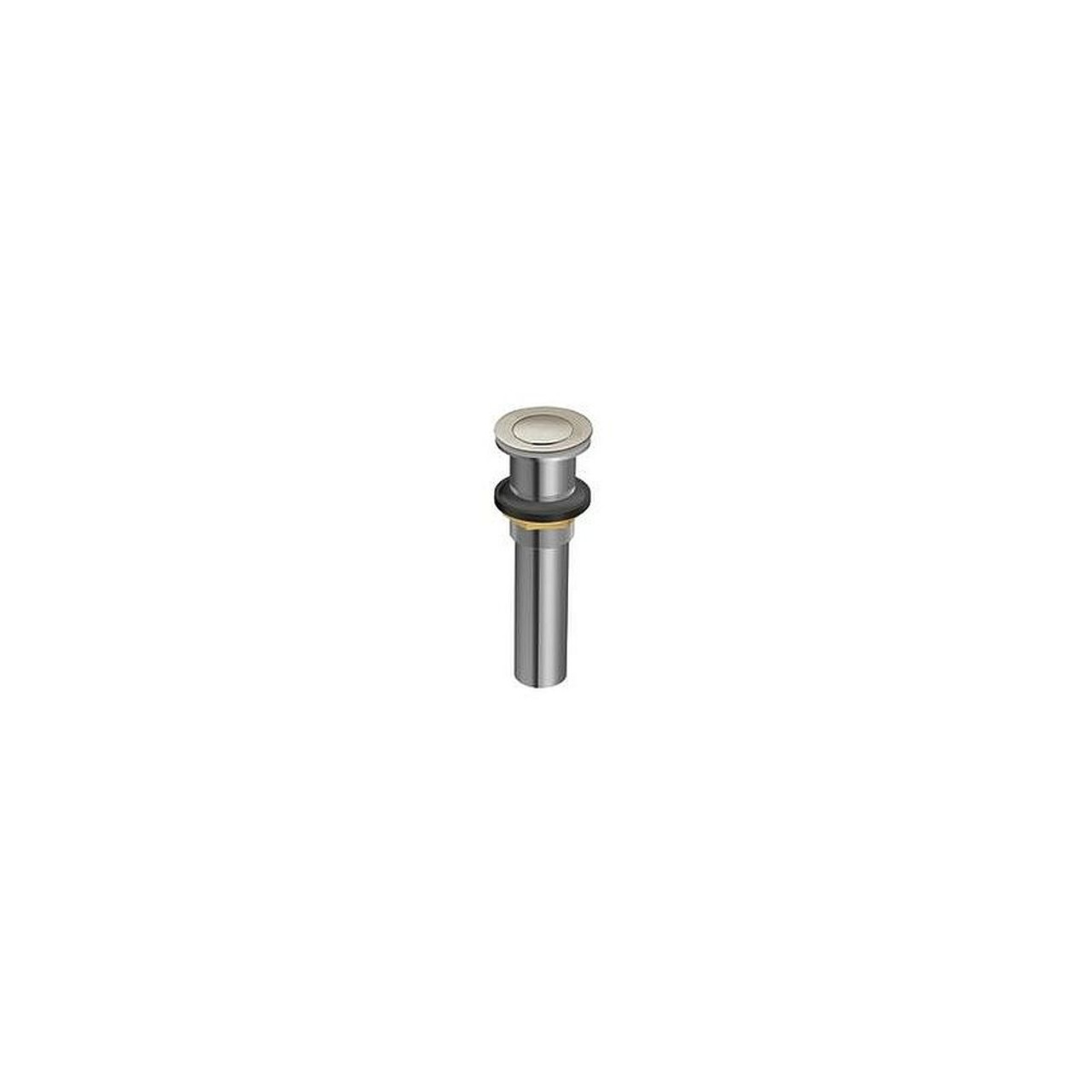Lavatory Drain Assembly in Brushed Nickel