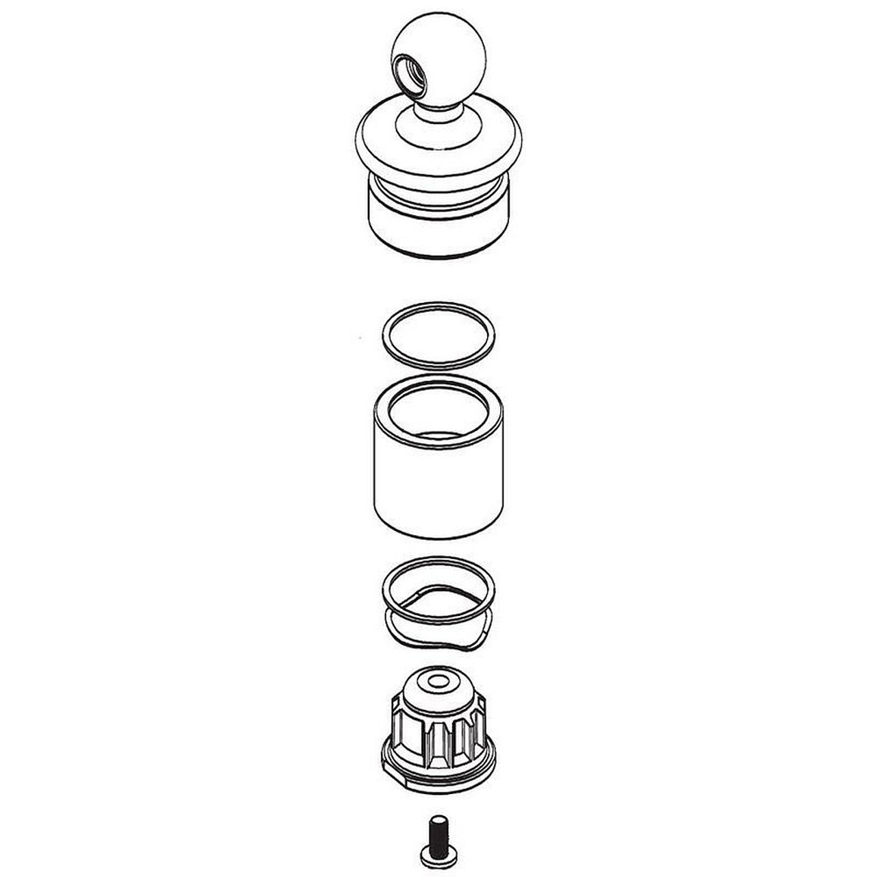 Cold Handle Kit in Oil Rubbed Bronze