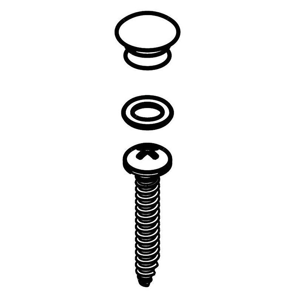 Moen 131099 Handle Cap Kit in Chrome