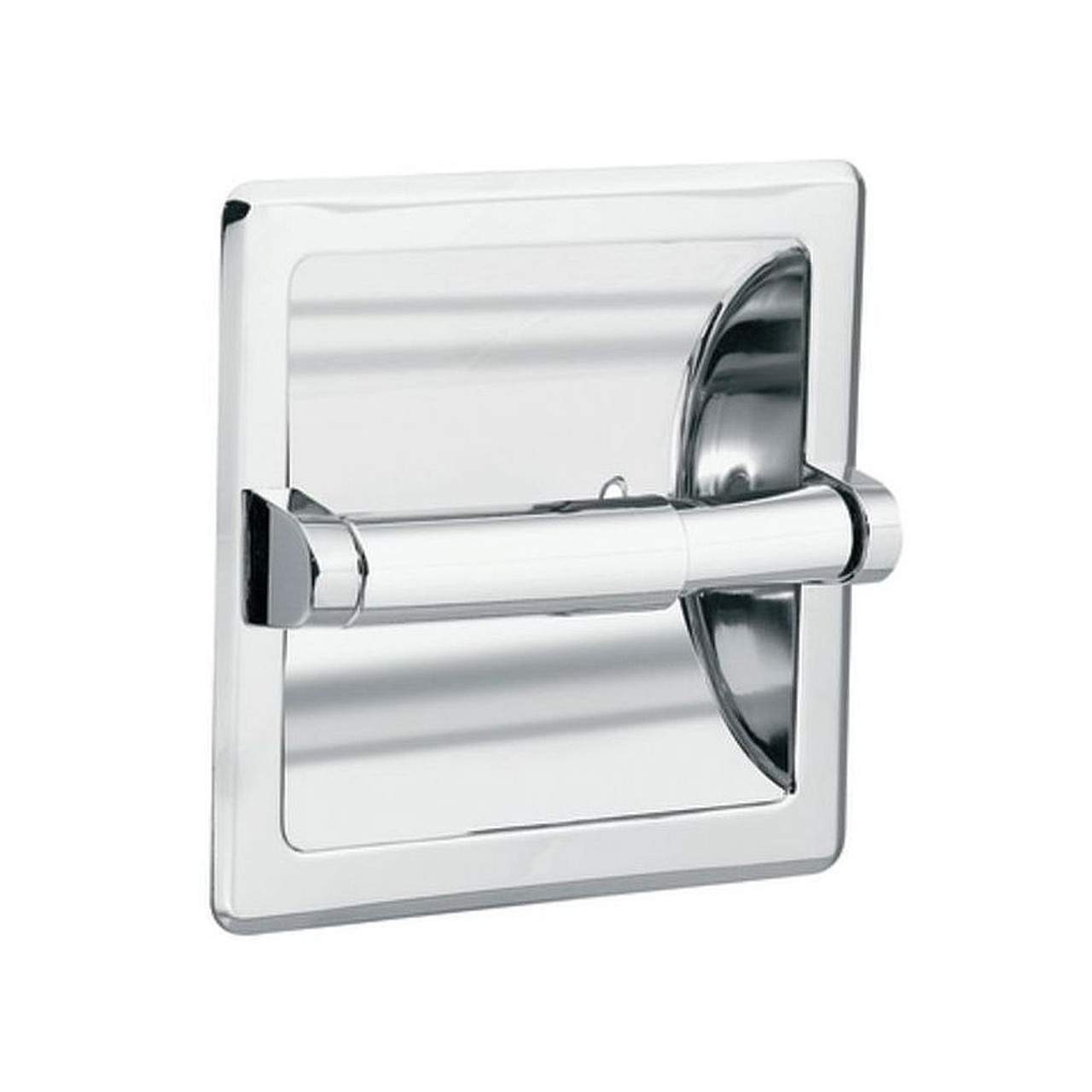 Recessed Toilet Paper Holder in Chrome