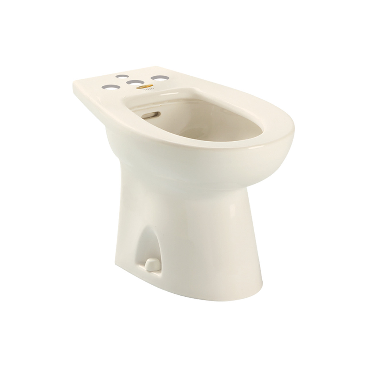 Toto BT500B#12 Floor Mounted Porcelain Bidet - Four Hole Faucet Drilling in Sedona Beige