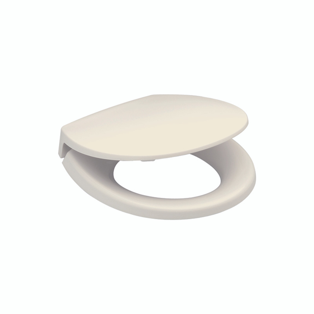 Round Closed-Front Toilet Seat and Lid in Sedona Beige