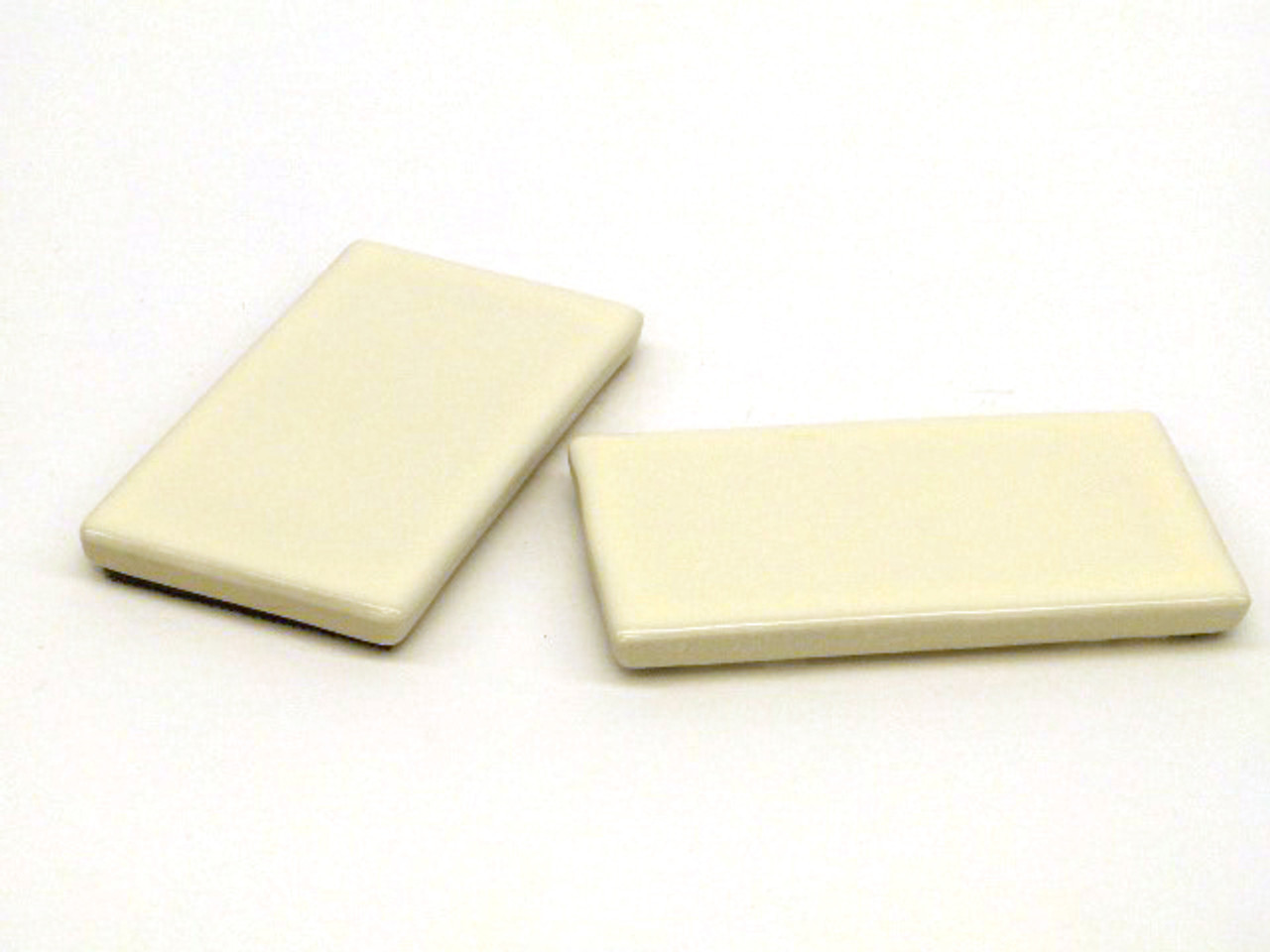 Side Plate (2 Pieces) with Velcro Tape for Carlyle, Carolina, and Vespin Toilets in Sedona Beige