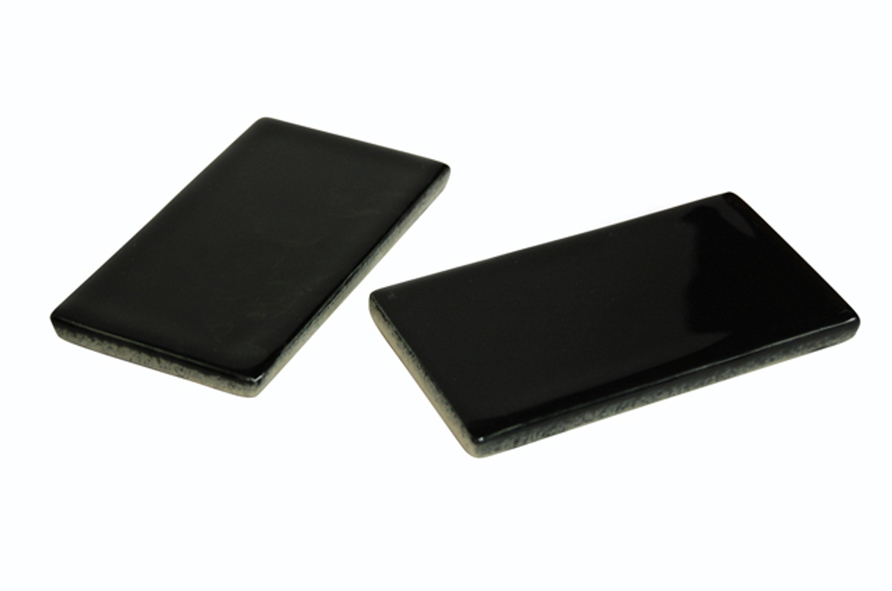 Side Plate (2 Pieces) with Velcro Tape for Carlyle, Carolina, and Vespin Toilets in Ebony