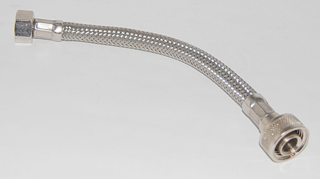 Fill Valve Hose for WT151M and WT152M In-Wall Tank Systems in Stainless Steel