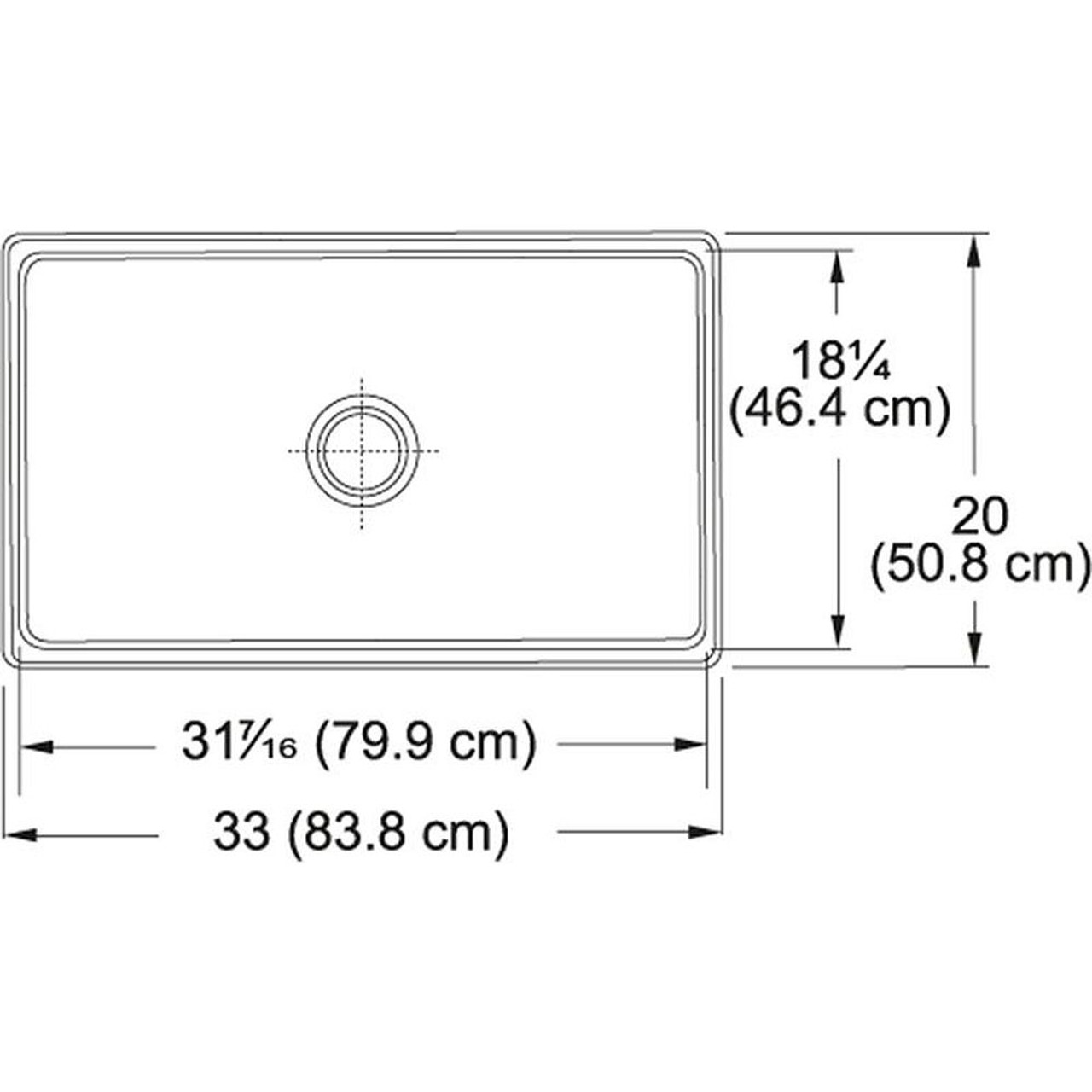 Franke Farm House FHK710-30WH Undermount Fine Fireclay Kitchen Sink in White