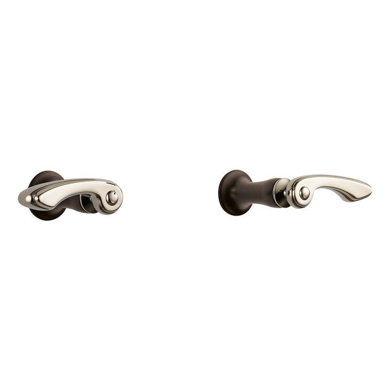 Handle Kit in Polished Nickel/Cocoa Bronze