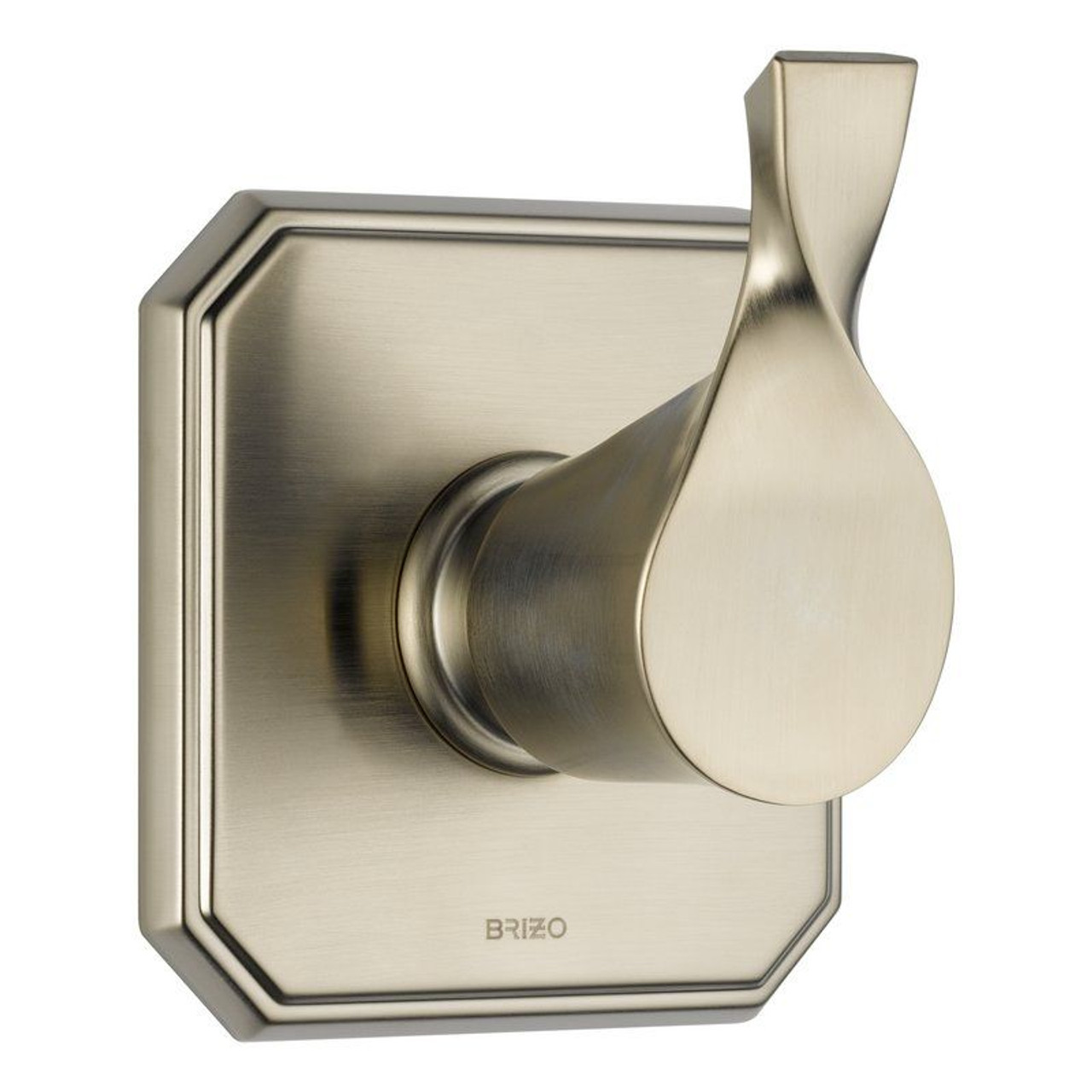 Three Function Diverter Valve Trim in Brushed Bronze