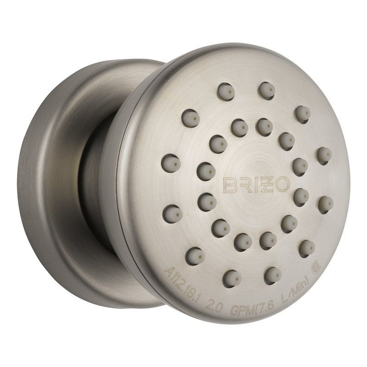 Single Function Body Spray Trim in Luxe Nickel