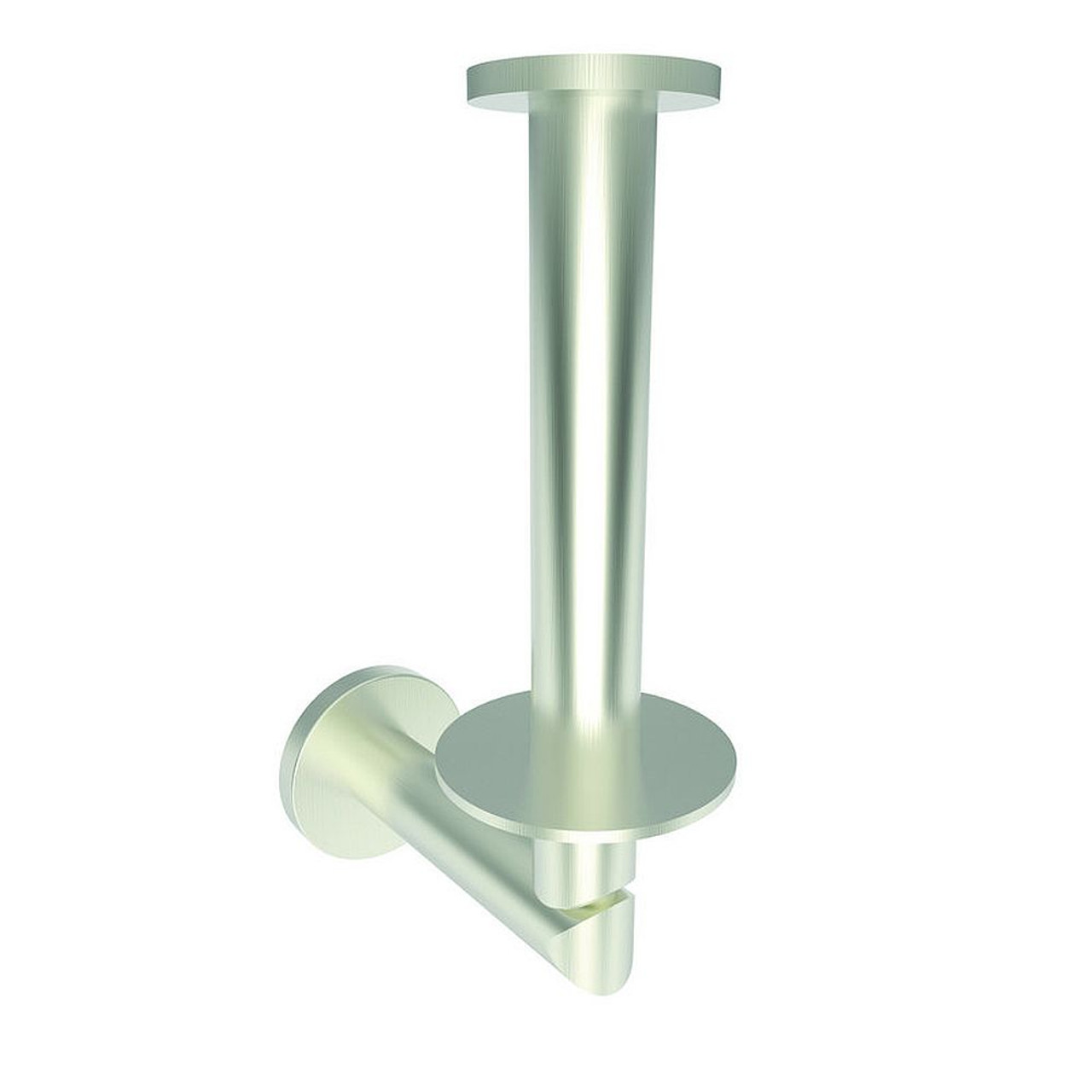 Open Toilet Paper Holder in Satin Nickel