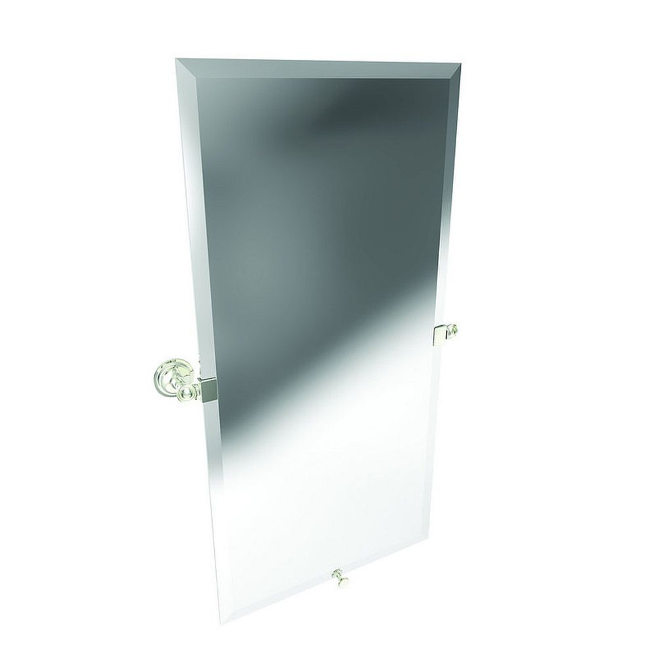 Small Mirror in Polished Nickel