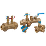 NCC4T 2 COIL CONNECT KIT THREAD, FLO-BOSS Coil-Connect Kit - Threaded, Automatic Balancing, Strainer Valve, NCC4T