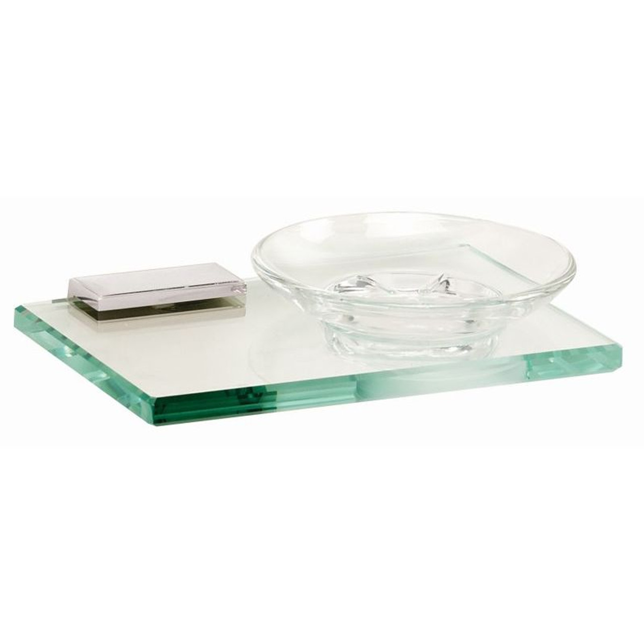 Alno Arch A7530-PC Modern Soap Dish 6-3/4-in in Polished Chrome