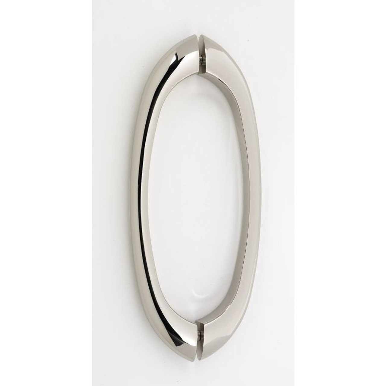 Alno C855 Series G855-8-PN Back-to-Back Pull Modern in Polished Nickel