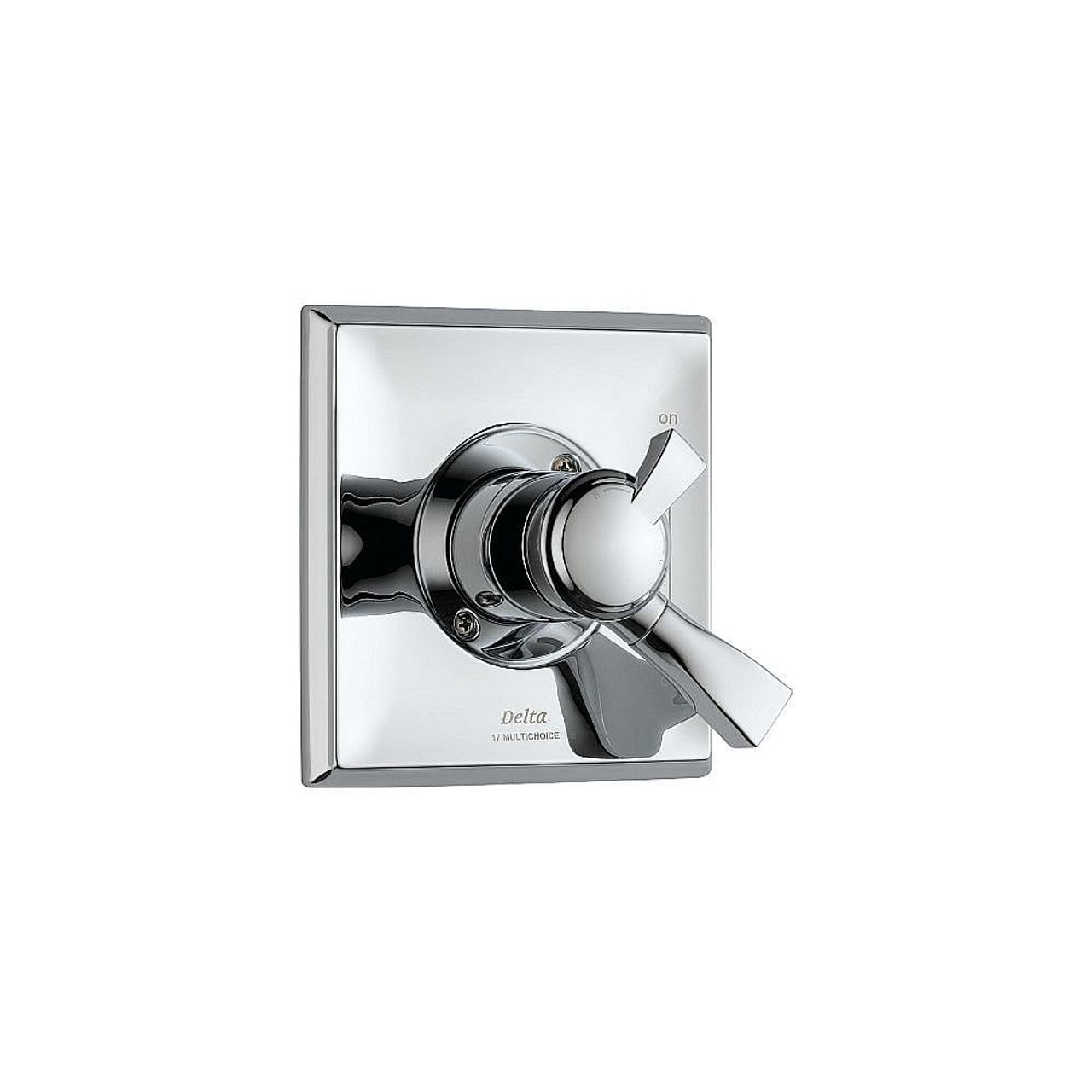 DrydenDual Function Pressure Balanced with Integrated Volume Control Less Rough-in in Polished Chrome