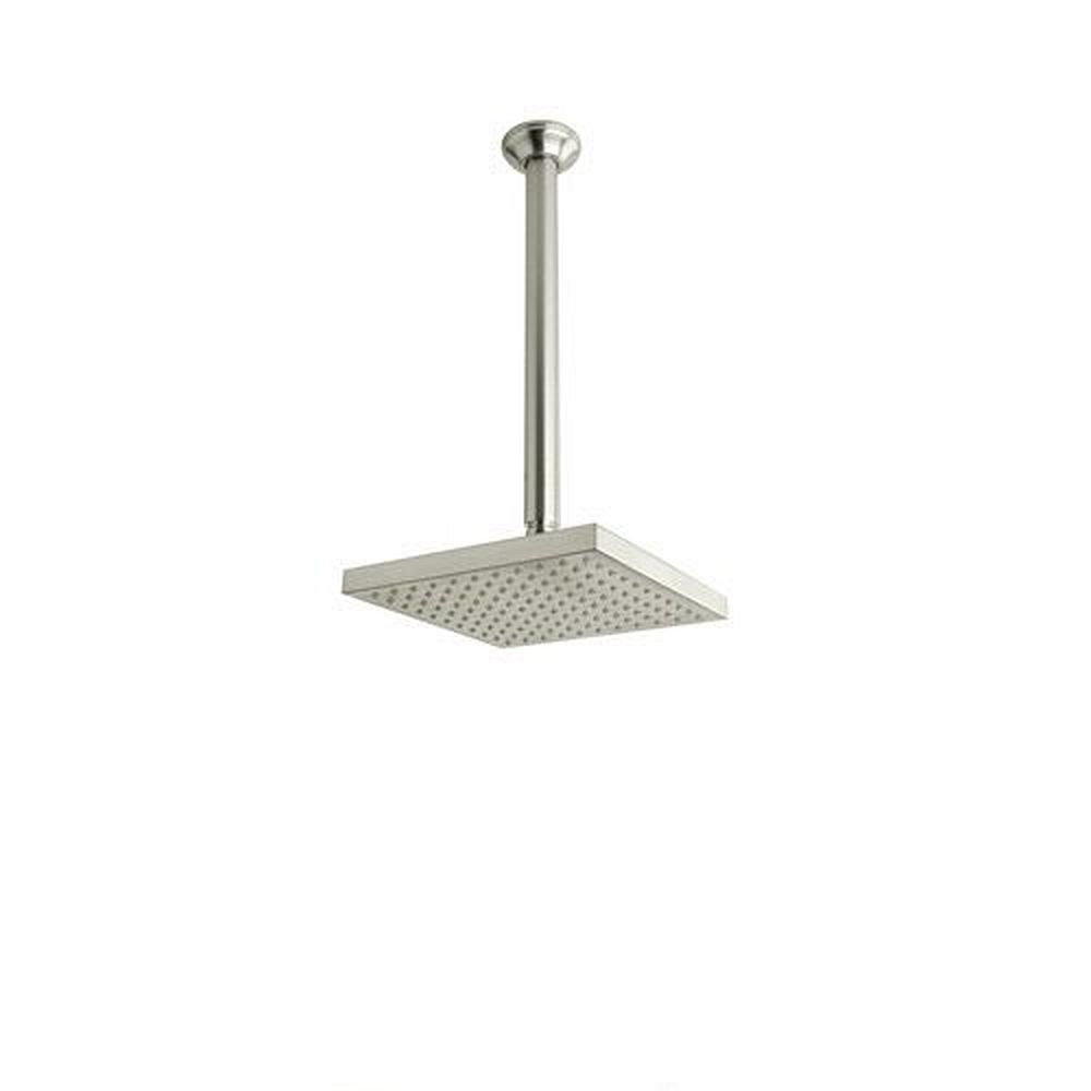 Square Raincan Shower Head in Polished Nickel
