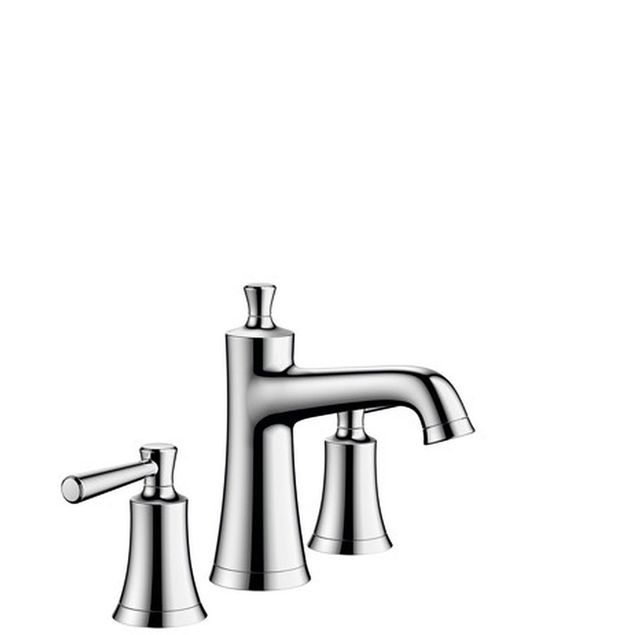 Hansgrohe 04774000 Joleena Widespread Faucet 100 with Pop-Up Drain, 1.2 GPM in Chrome