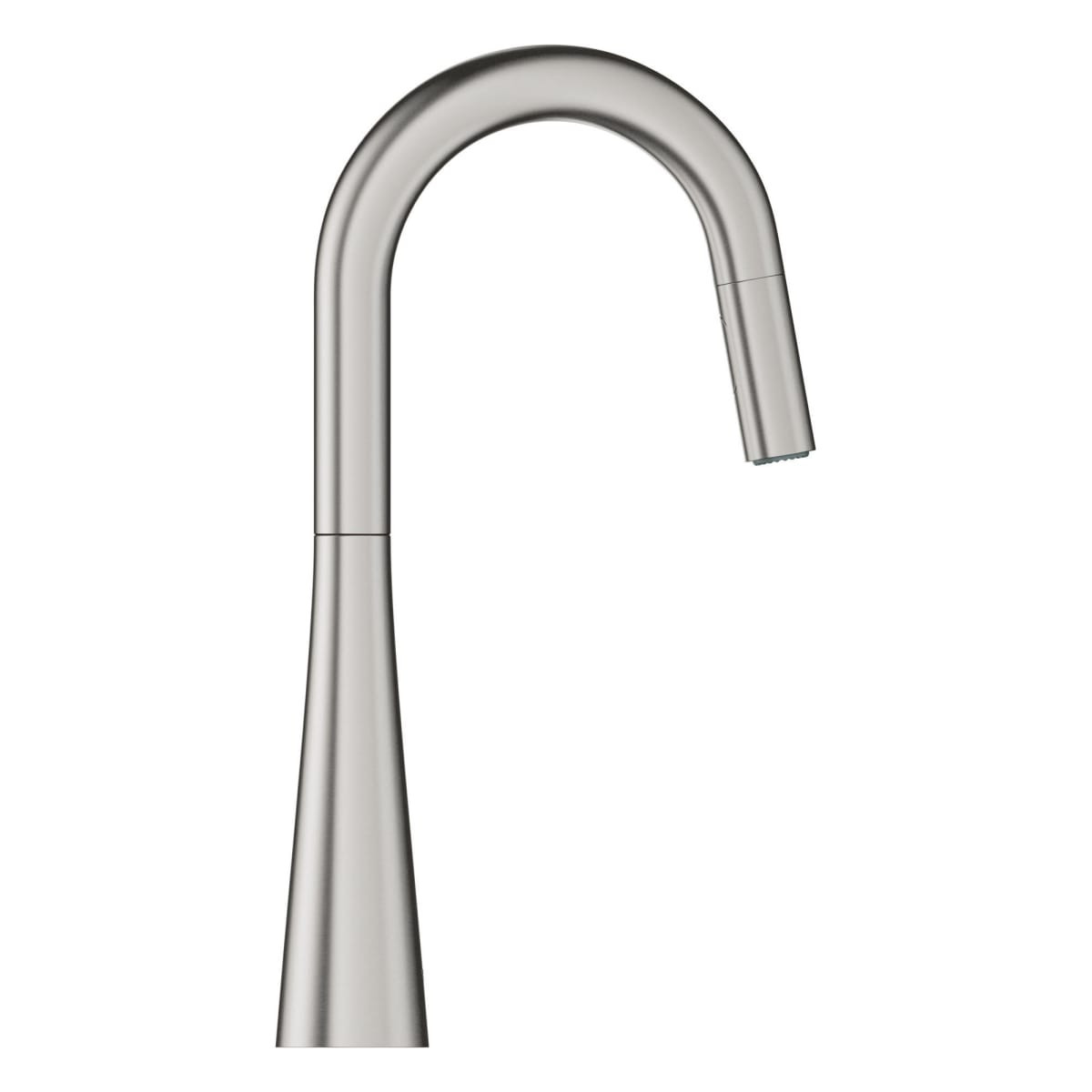 Grohe 32283DC3 Ladylux 1.75 GPM Single-Handle Kitchen Faucet in Supersteel Infinity Finish