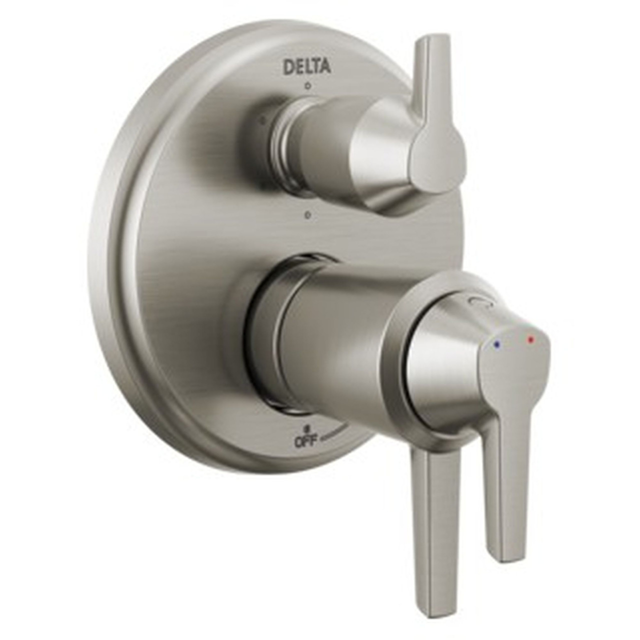 Delta T27T971-SS-PR Galeon 17T S Integrated Diverter Trim-6 Setting, Lumicoat Stainless