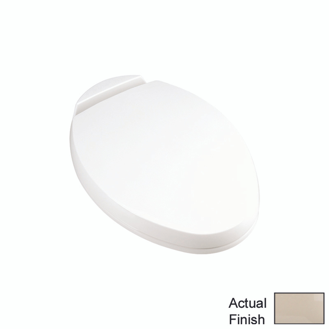 Elongated Closed-Front Toilet Seat and Lid in Bone