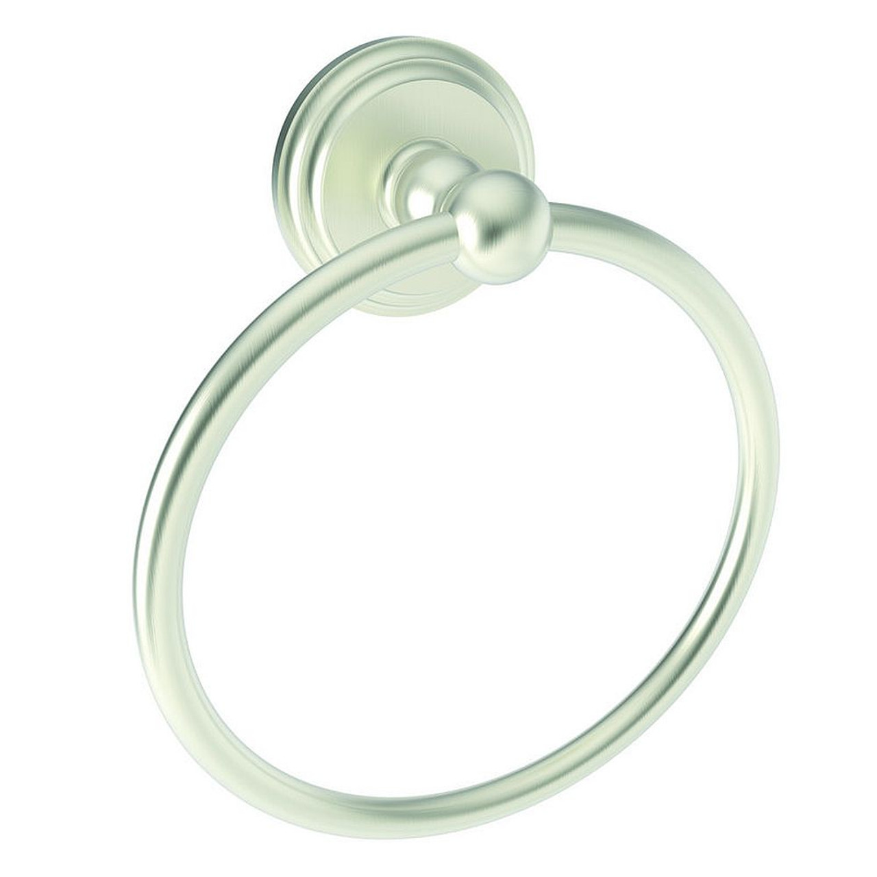 Towel Ring in Satin Nickel