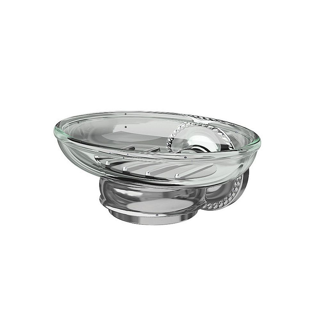 Soap Dish in Polished Brass