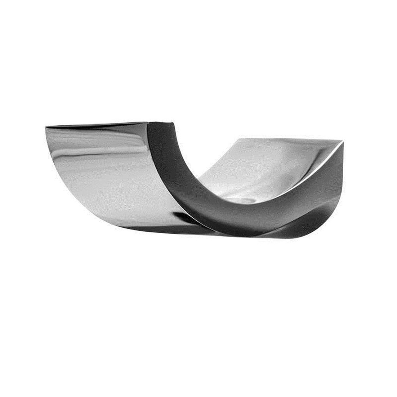 Solid Brass Single Robe Hook in Polished Chrome