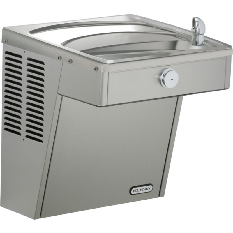 Filtered Vandal-Resistant Wall Mount Single ADA Cooler in Stainless Steel