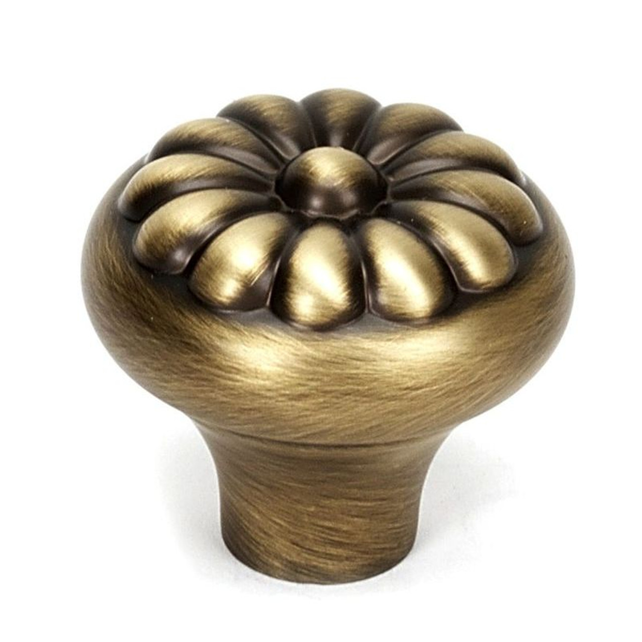 Alno Bella A1451-AEM Knob Traditional 1-1/4-in in Antique English Matte