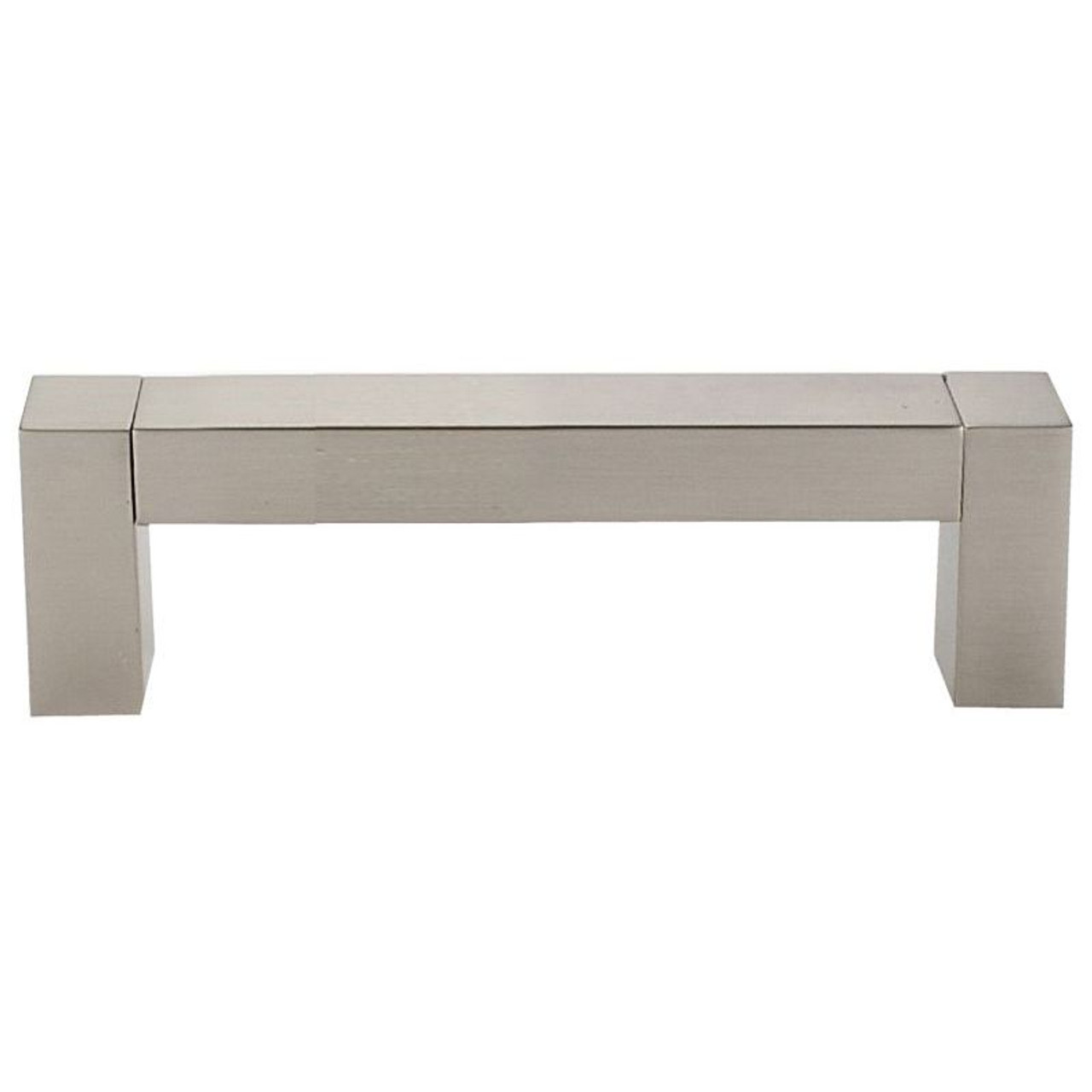 Alno Block A420-35-SN Modern Pull in Satin Nickel