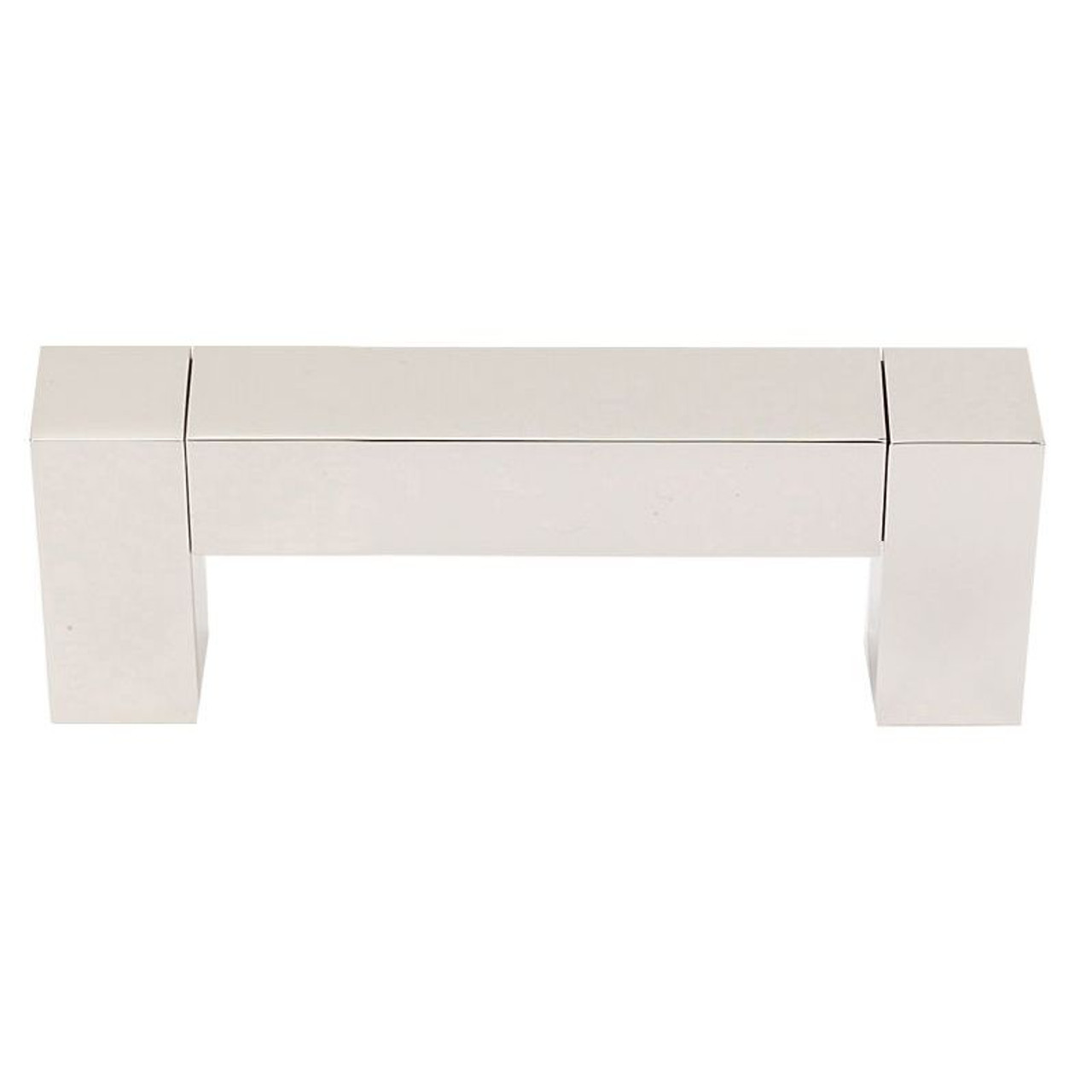 Alno Block A420-3-PN Modern Pull in Polished Nickel