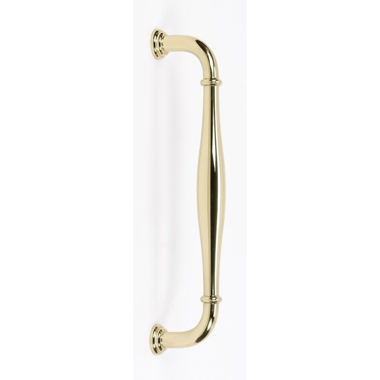 Alno Charlie's Collection D726-10-PB Appliance Pull Traditional in Polished Brass
