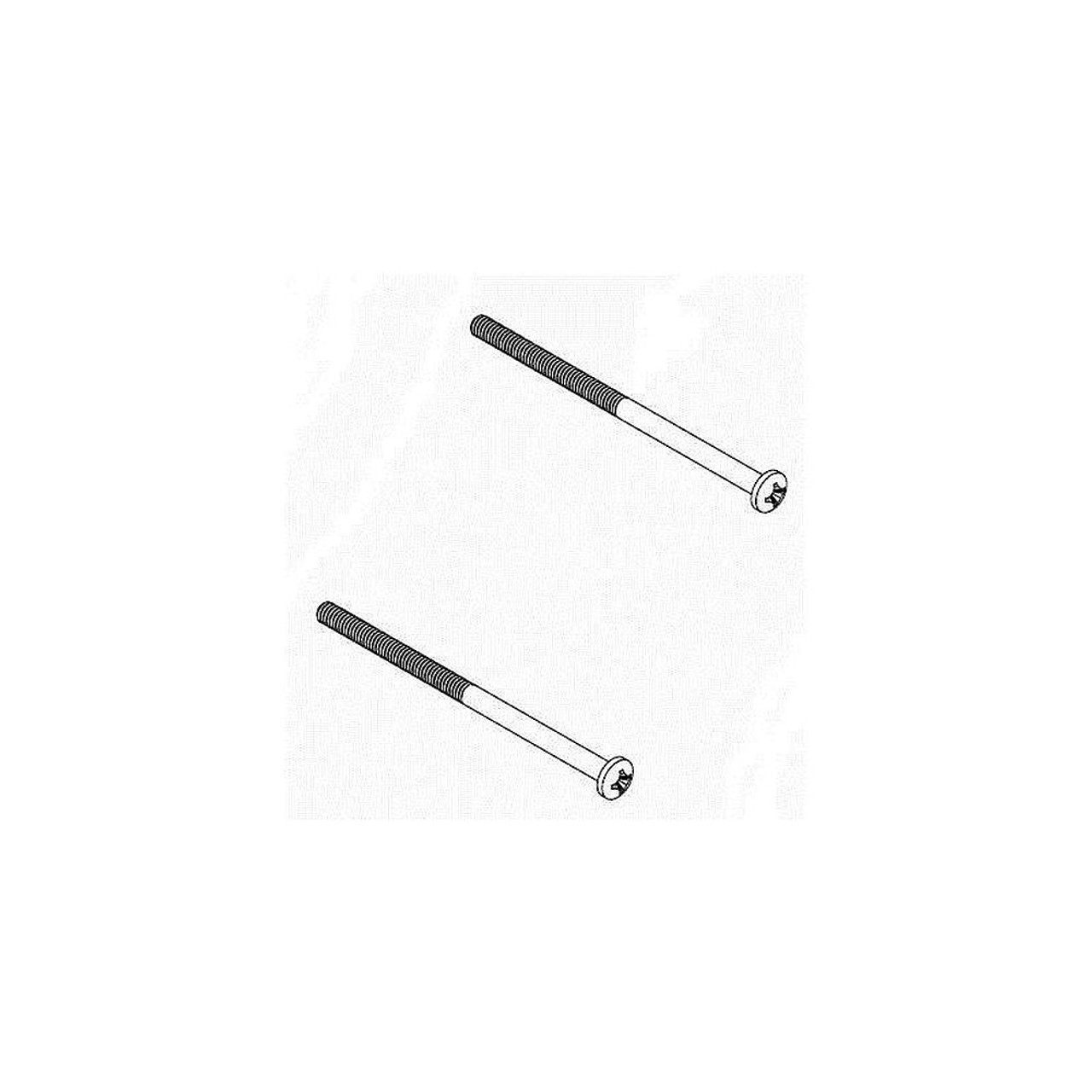 Escutcheon Screws in Wrought Iron