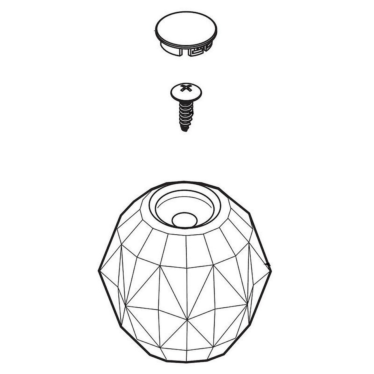 Hot and Cold Knob Kit