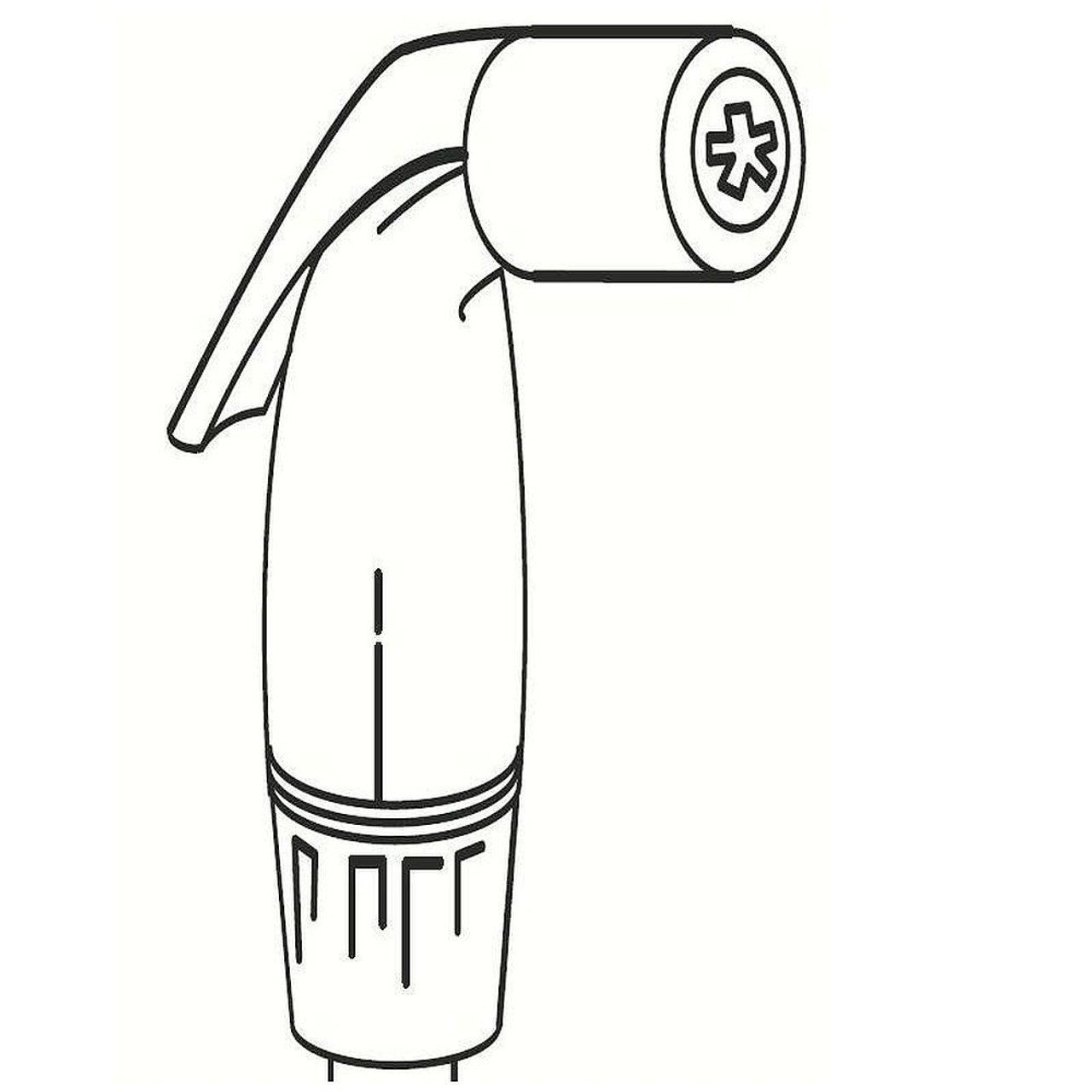 Hose and Spray in Black