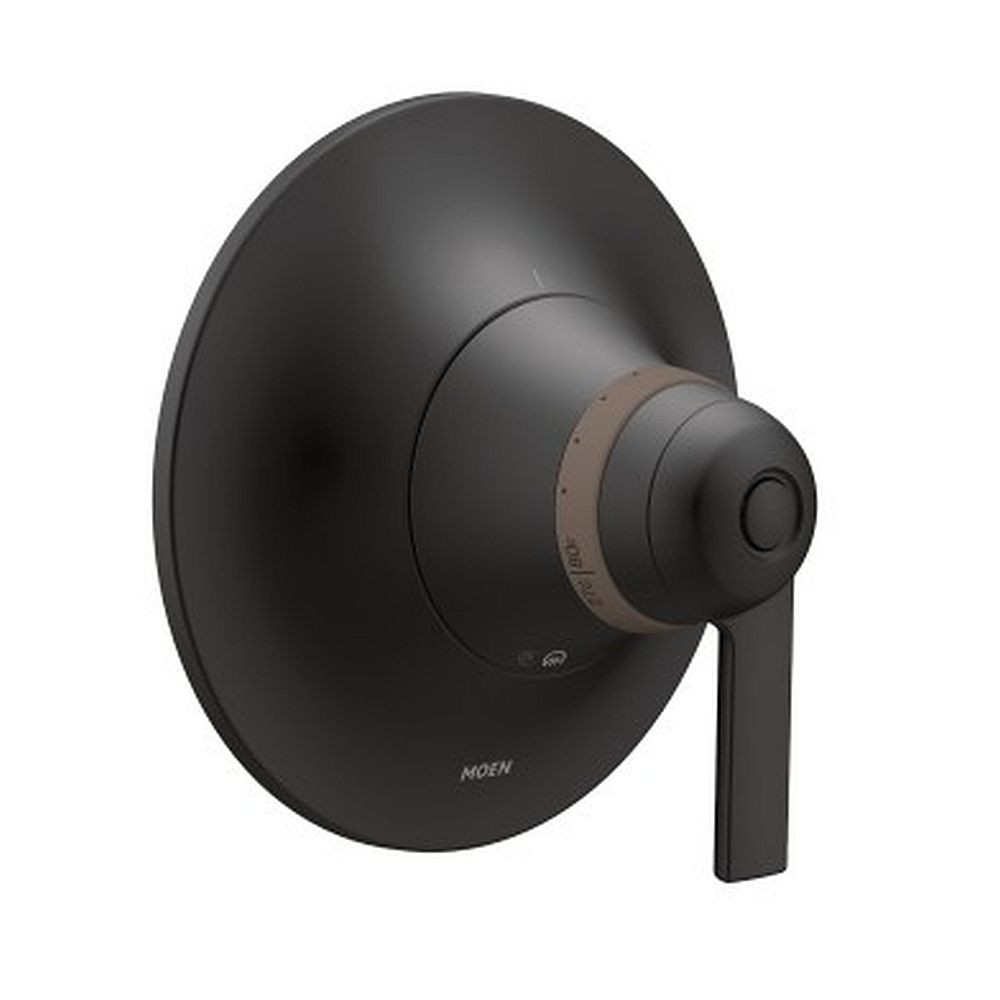 Single Function Thermostatic Valve Trim in Matte Black