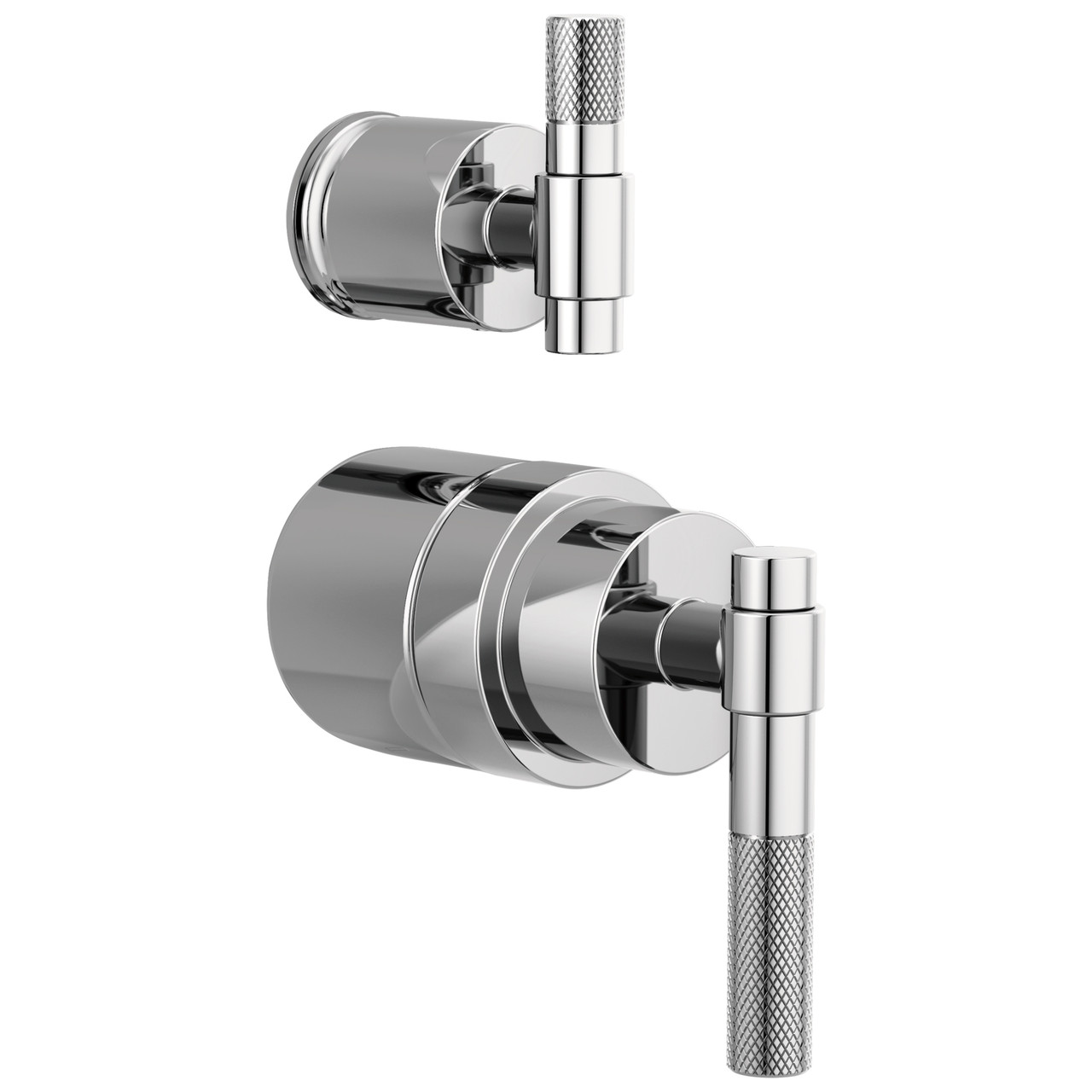 Pressure Balance Valve Trim T-Lever Handle Kit in Chrome
