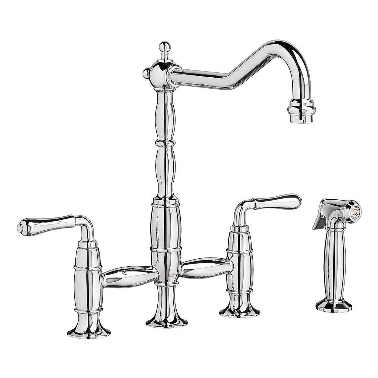 Bridge Kitchen Faucet, in Polished Chrome
