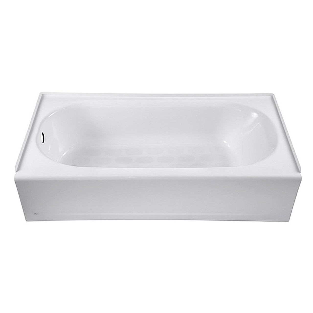 DXV Byrdcliffe Soaking Tub- Left Hand Drain - Projects Model, in Canvas White