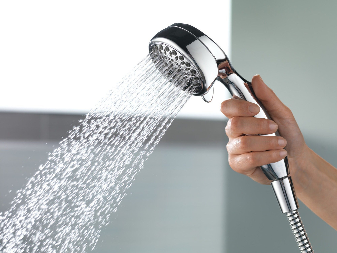 Delta 75700Universal Showering Components 7-Setting Hand Shower, Chrome