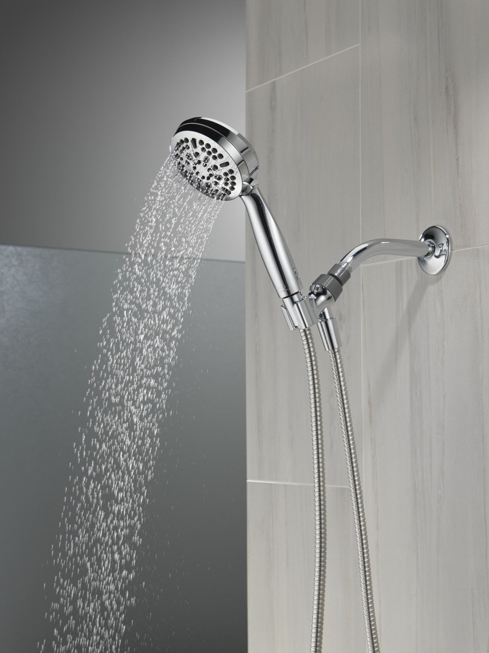 Delta 75511Universal Showering Components 5 Setting Hand Shower, Chrome