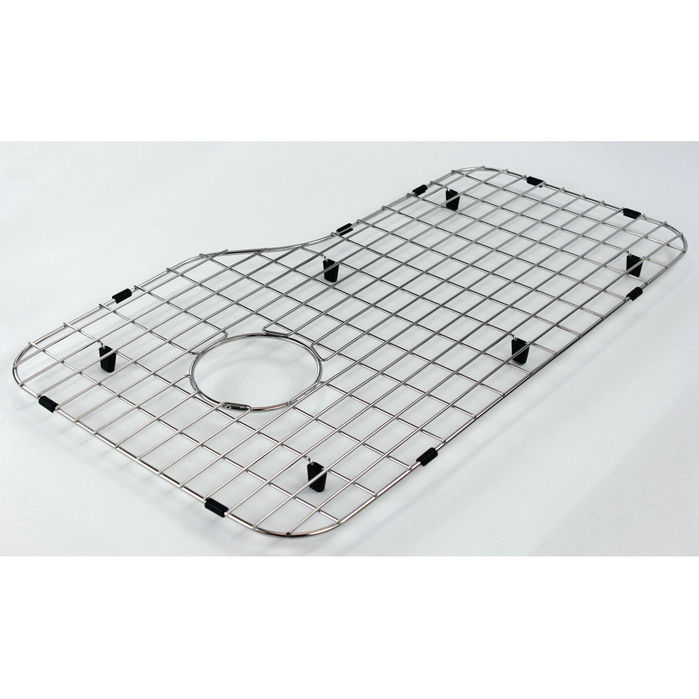 33-in x 22.02-in x 9-in 16 Gauge Super Single Bowl, Stainless Steel Kitchen Sink, Drop-in Installation with 1-Hole, with Grid, Strainer, Installation Kit