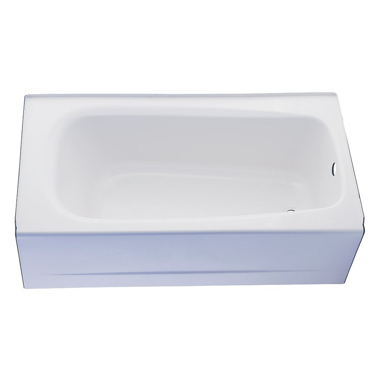DXV Hawkins Bathtub - Right Drain - Projects Model, in Canvas White